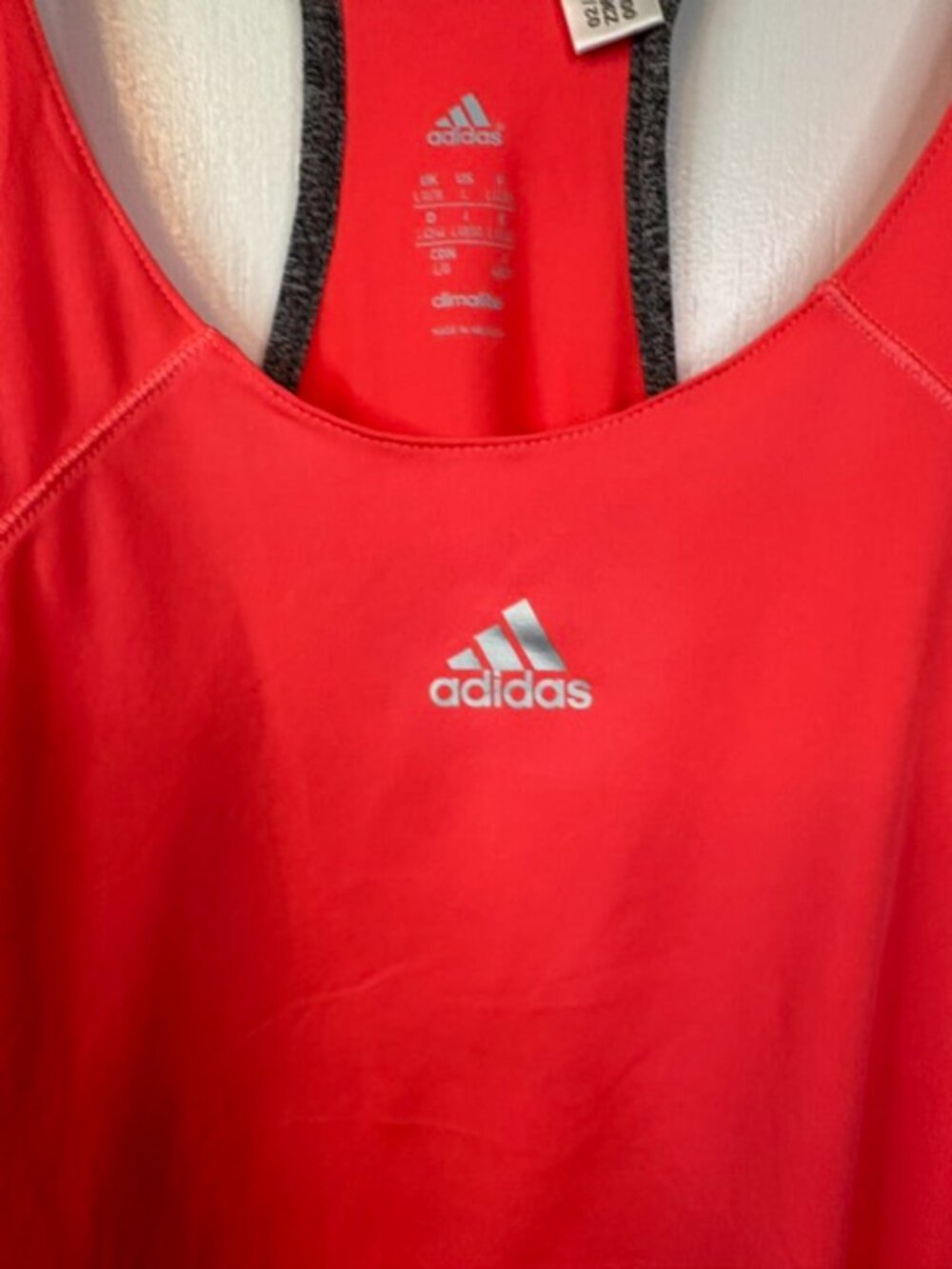 adidas orange sports top - Picture 2 of 8